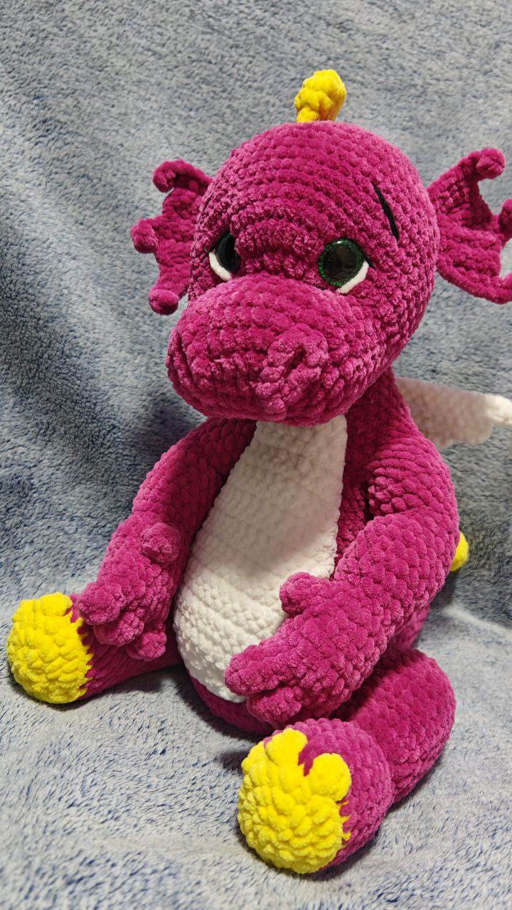 Дракоша (розовый)