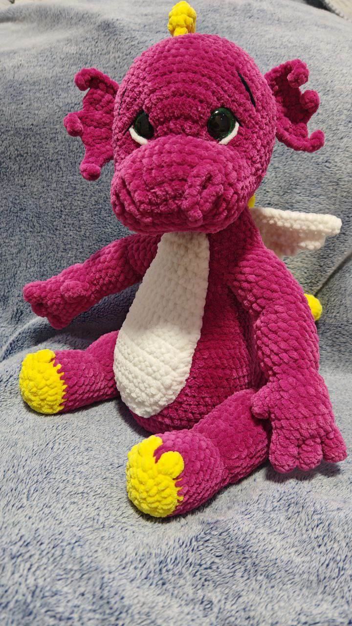 Дракоша (розовый)