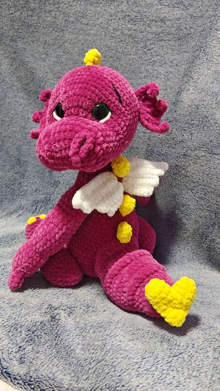 Дракоша (розовый)