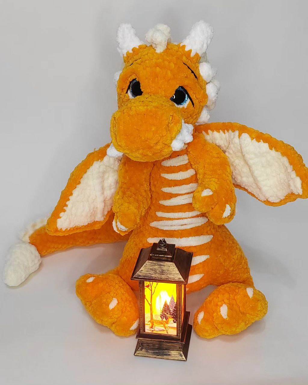 Дракон Ореон (оранжевый)