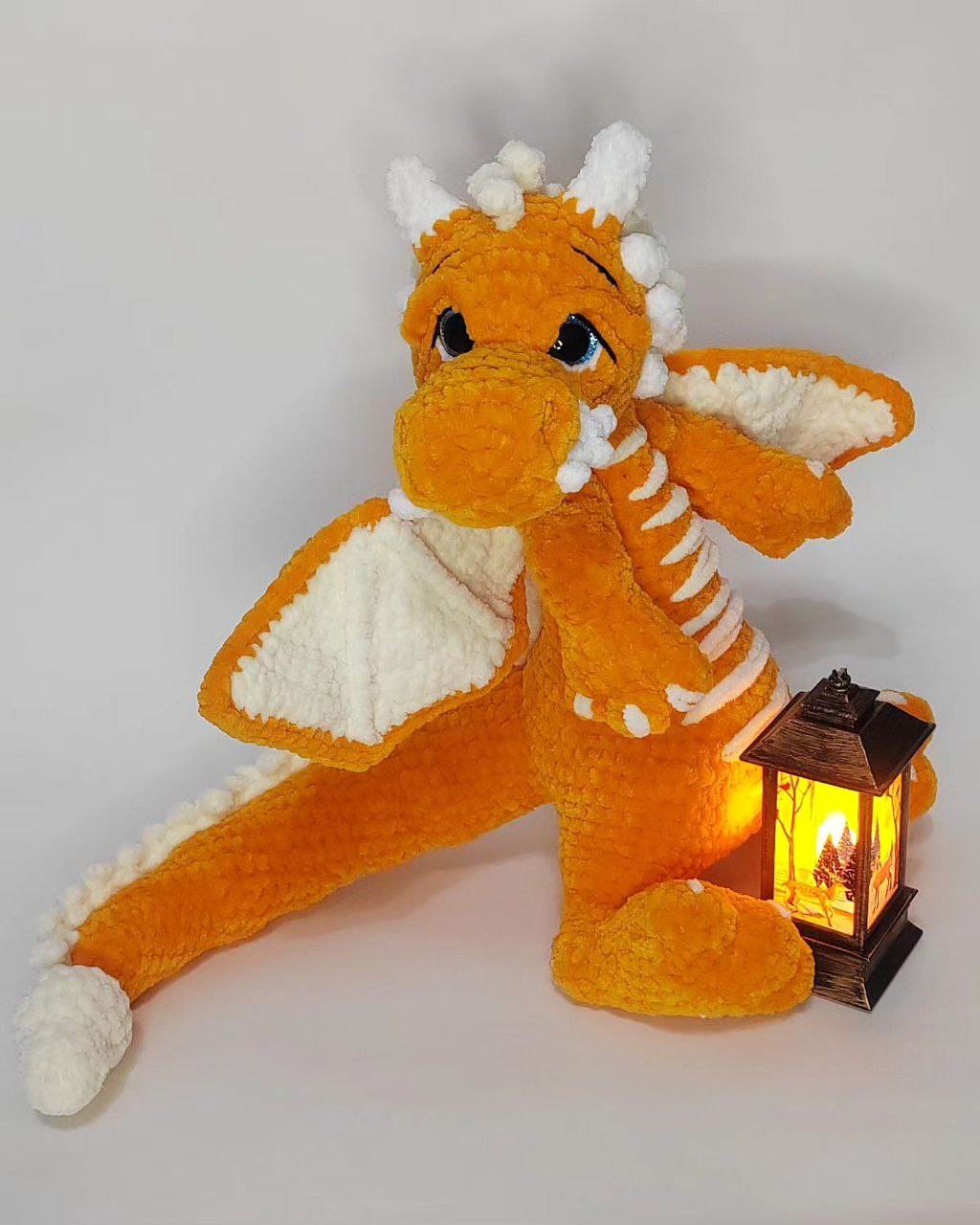 Дракон Ореон (оранжевый)